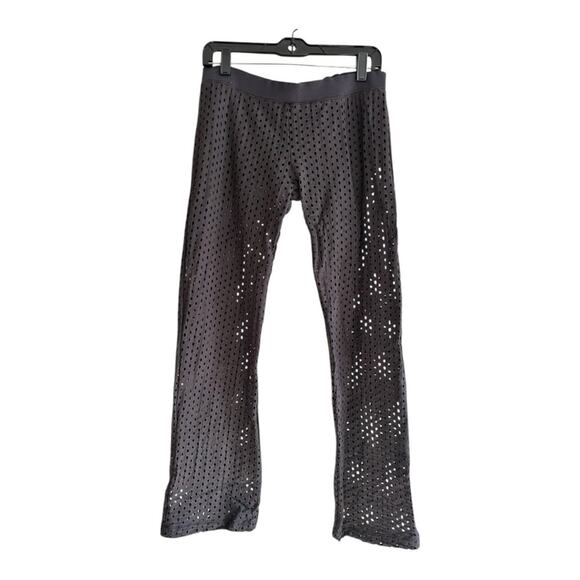 Monrow low sling perforated beach festival pants M/L - Picture 2 of 8